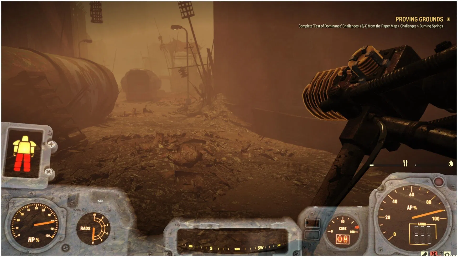 If you want to meet the Rust King, better be prepared to do some work! (Image via ZOS)