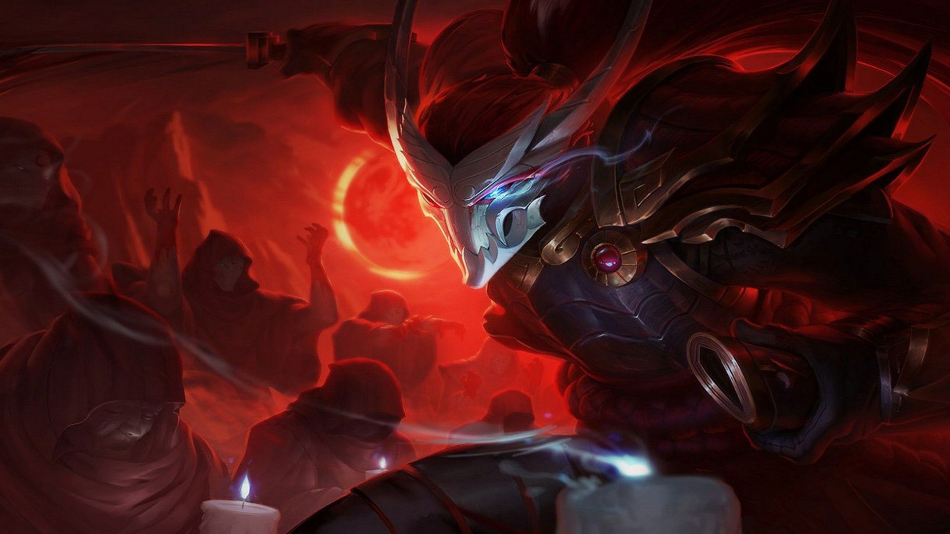 Blood Moon Yasuo in League of Legends (Image via Riot Games)