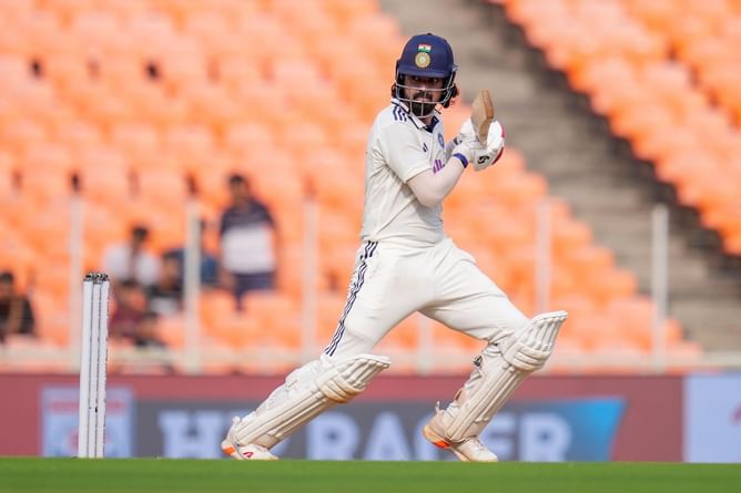 KL Rahul brings out interesting celebration after reaching century on Day 2 of IND vs WI 2025 1st Test [Watch]
