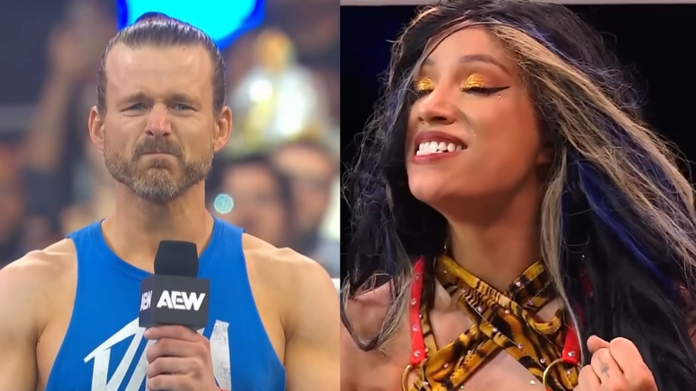 Adam Cole (left) and Mercedes Mone (right) [Images via AEW