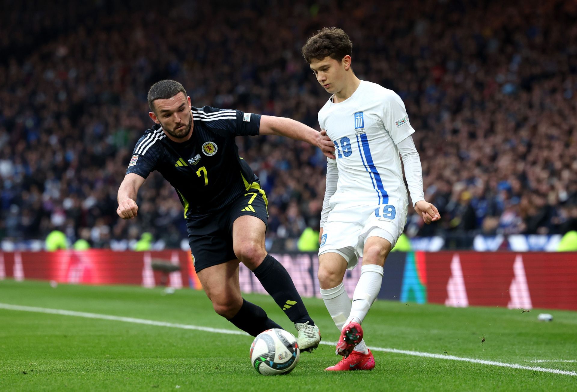 Scotland v Greece - UEFA Nations League 2024/25 League A/B Play-offs Second Leg - Source: Getty