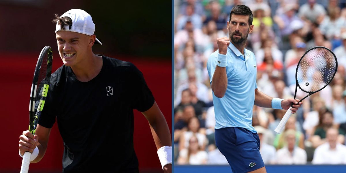 Holger Rune and Novak Djokovic will be in action on Day 9 of the Shanghai Masters 2025. (Photos: Getty)
