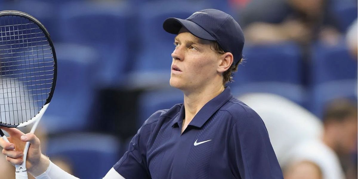 Jannik Sinner in the Shanghai Masters - Image Source: Getty 