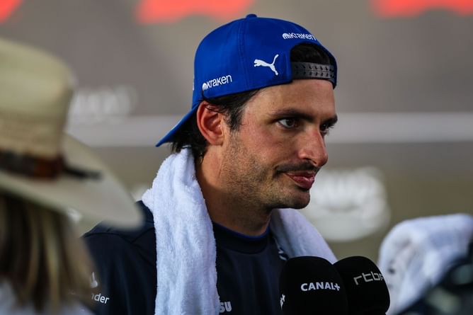 Carlos Sainz looks forward to the race after securing a low qualifying slot for the F1 US GP