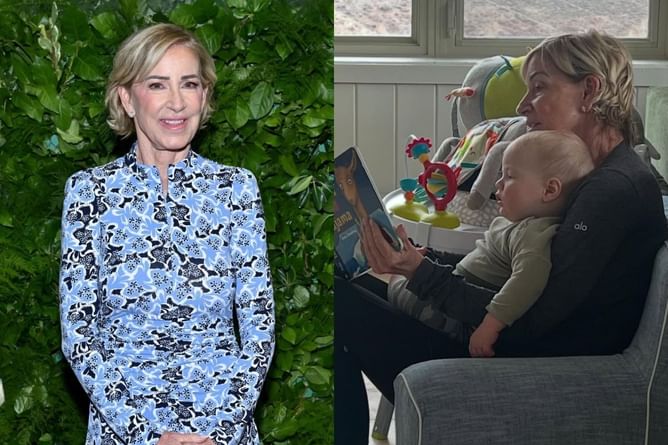 What has Chris Evert been up to this Fall? American tennis legend shares adorable glimpse into her life with grandson Hayden