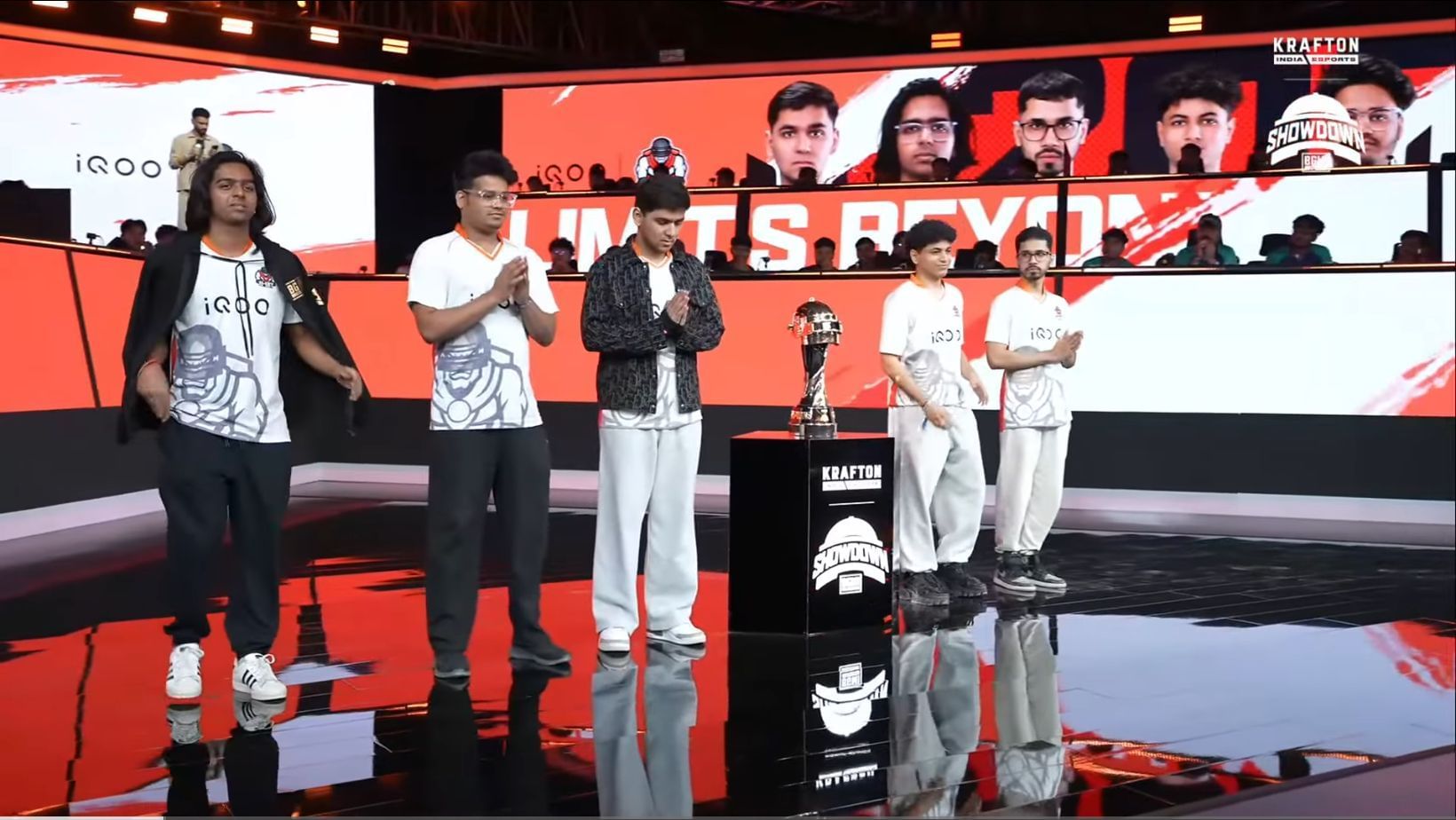 Saumraj, Raiden, BeastOG and Aquanox leave Team 8Bit  (Image via YouTube/Krafton India Esports)
