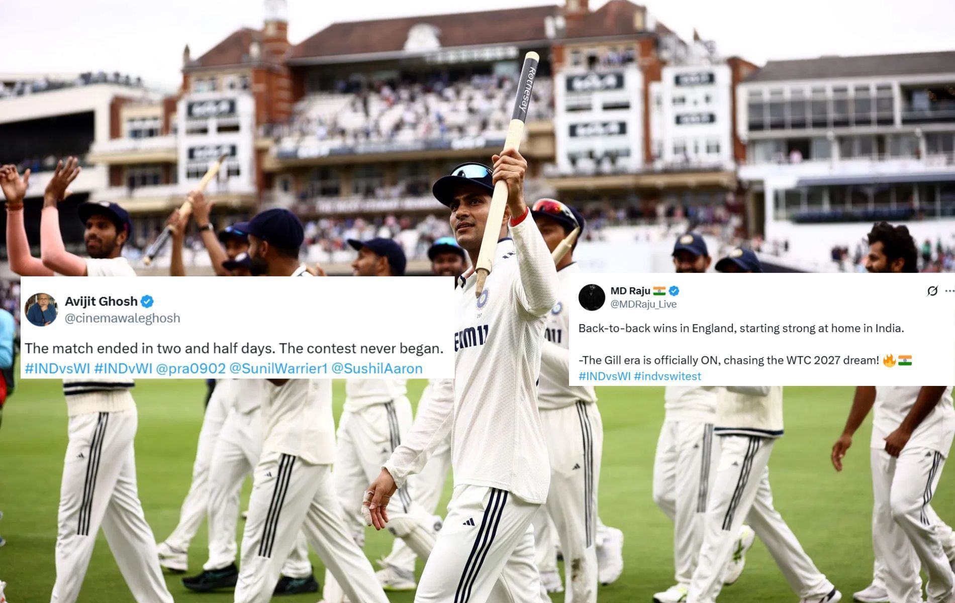 [Image credit: Getty, @cinemawaleghosh, @MDRaju_Live X handles]