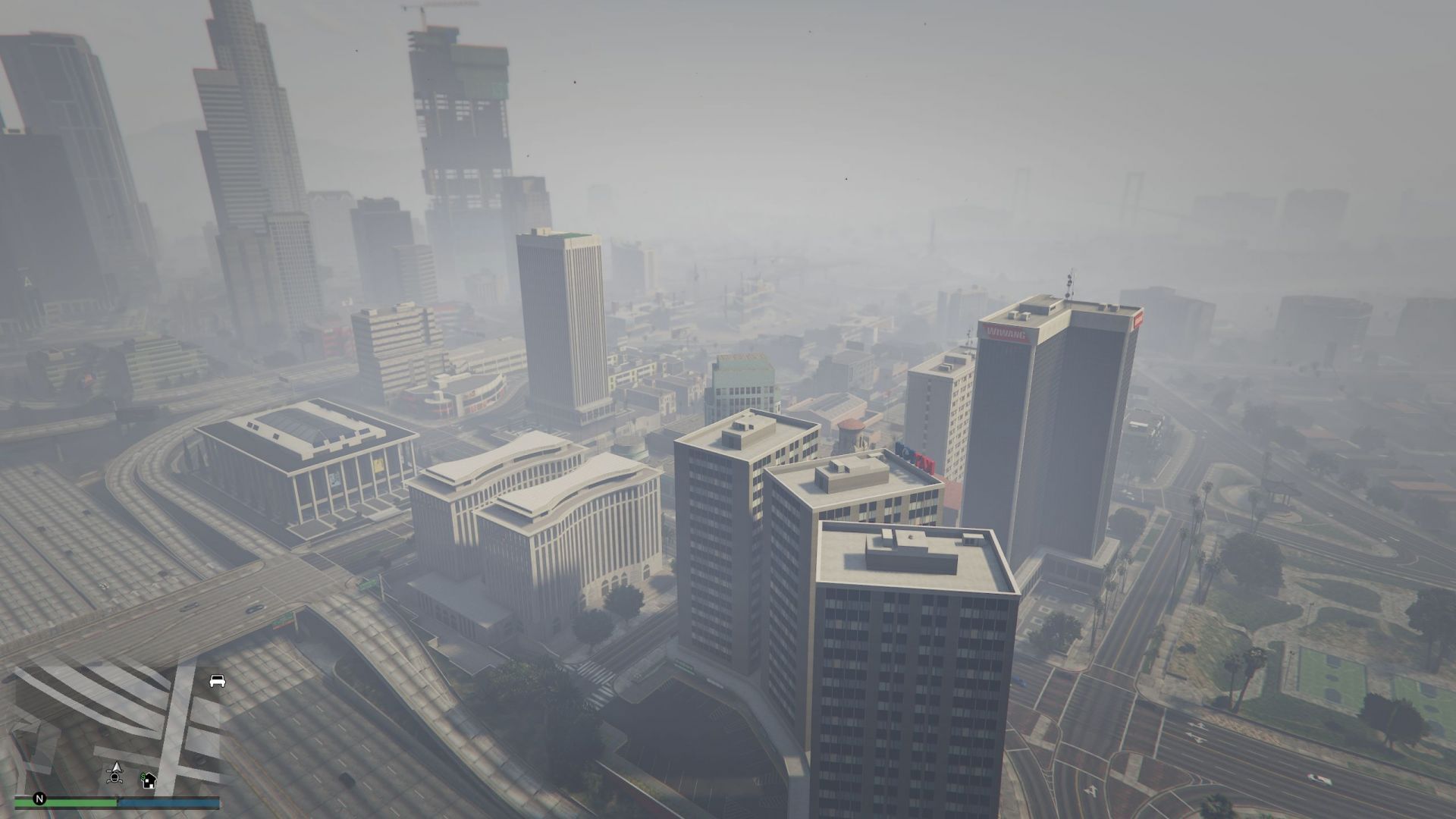 Los Santos is the only large city in GTA 5 (Image via Sportskeeda Gaming || Rockstar Games)