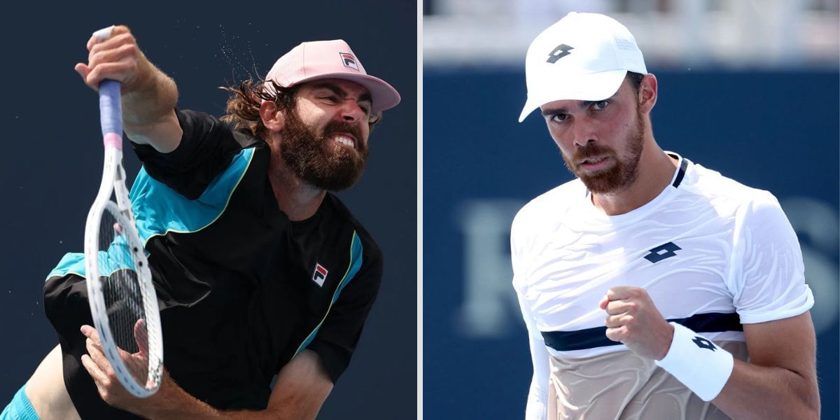 Reilly Opelka vs Benjamin Bonzi - Image Source: Getty 