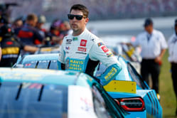 "His clock is ticking": Kenny Wallace backs Denny Hamlin as his pick over Byron, Larson, and Briscoe for the NASCAR championship