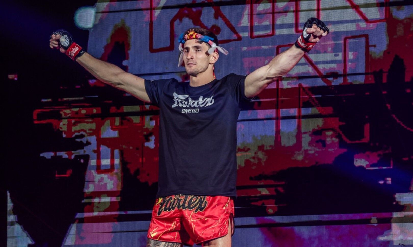 Nico Carrillo says he is settling well at featherweight. -- Photo by ONE Championship