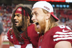 "How selfish": George Kittle playfully calls out Fred Warner after 49ers couldn’t hear play calls amid LB's scoreboard hype
