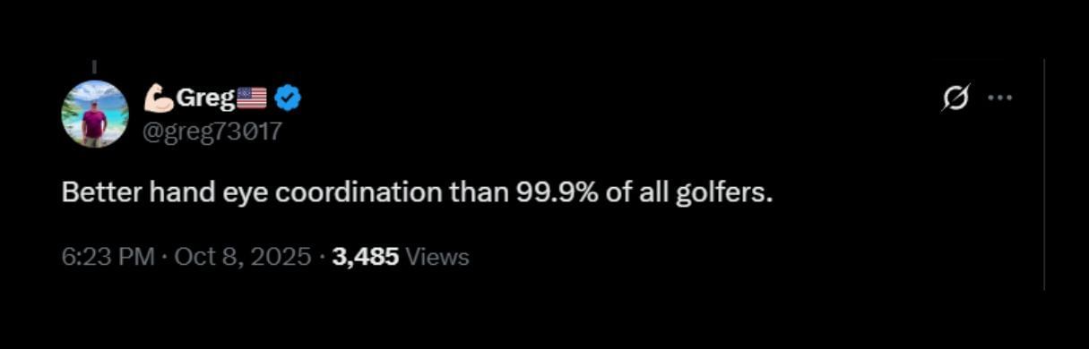 A fan&#039;s observation - Source - @greg73017 on X
