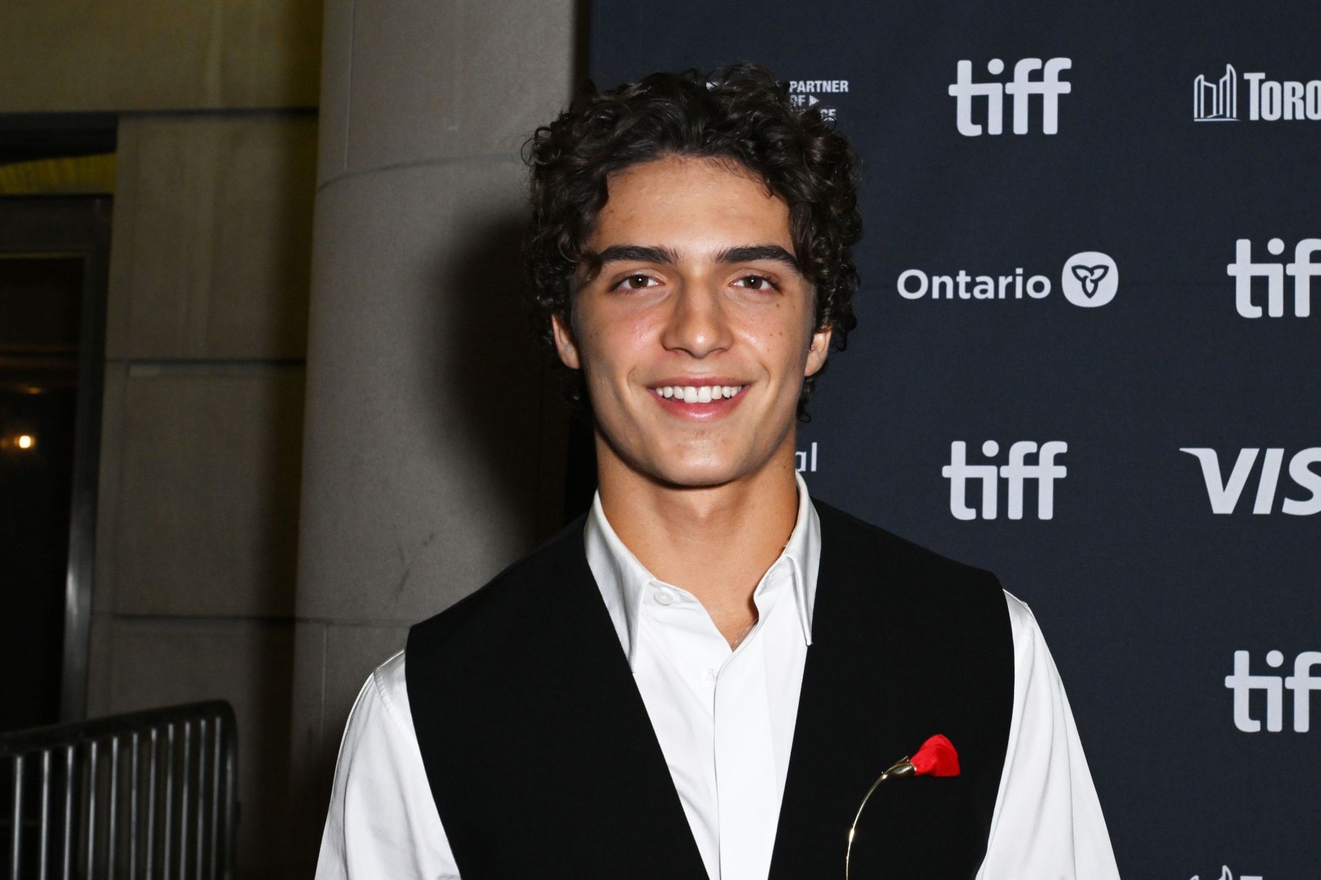 Levi Alves McConaughey attends the premiere of  The Lost Bus during the 2025 Toronto International Film Festival at Princess of Wales Theatre (Photo by Olivia Wong/Getty Images)