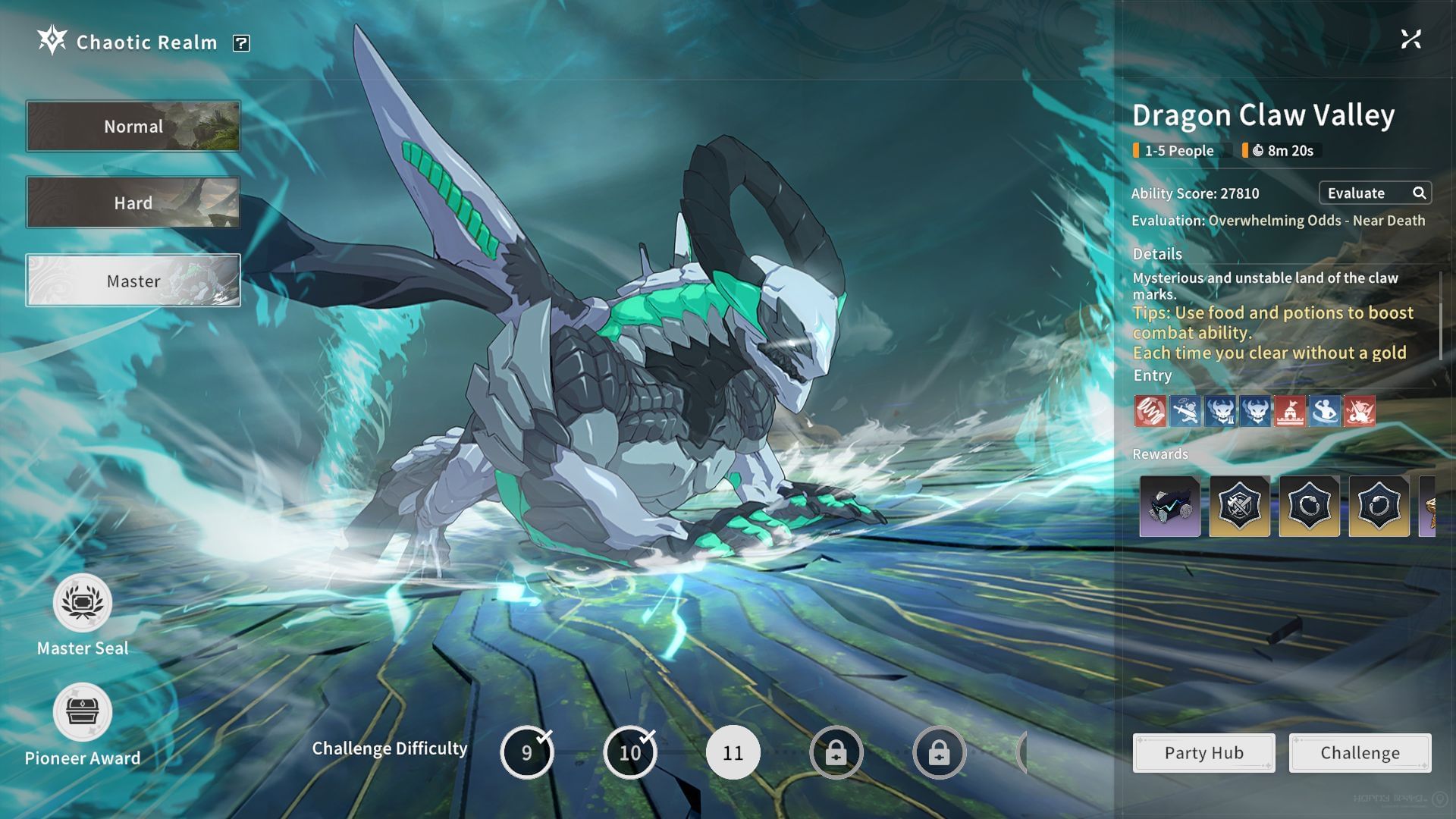 Dragon Claw Valley in Blue Protocol: Star Resonance (Image via A Plus) 