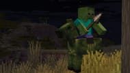Zombie Horse spawns as a natural hostile creature (Image via Sportskeeda Gaming || Mojang Studios)