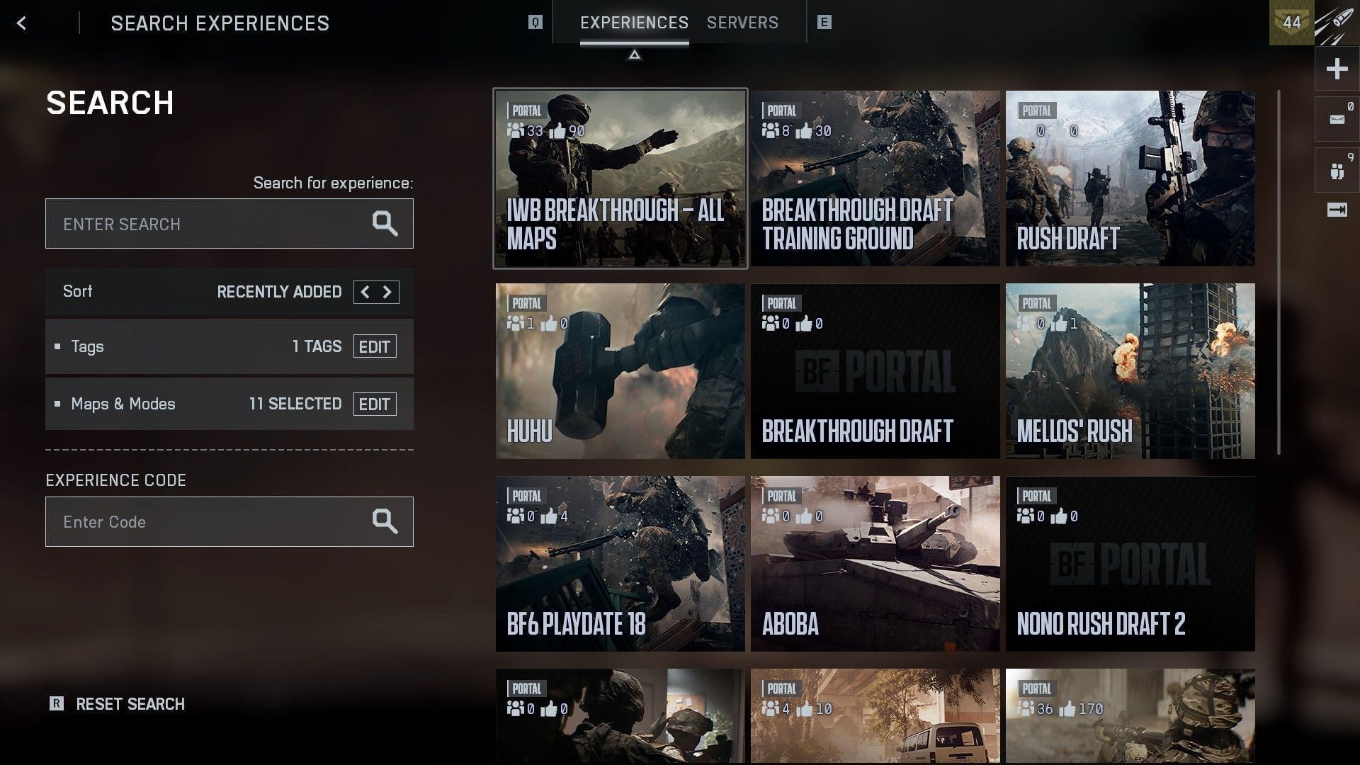 Custom servers in Battlefield 6 (Image via EA)
