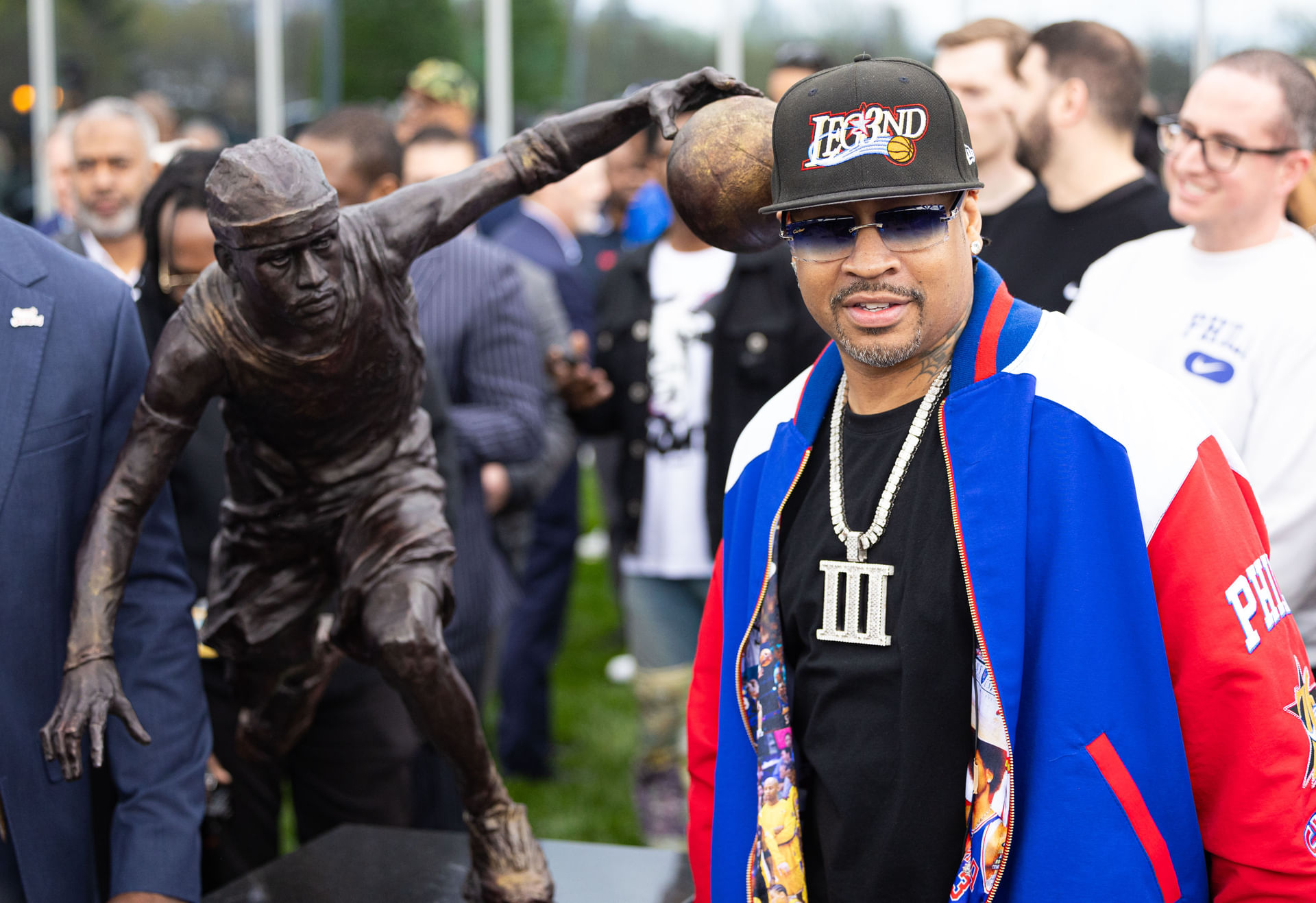 NBA: Philadelphia 76ers-Iverson Statue Ceremony - Source: Imagn