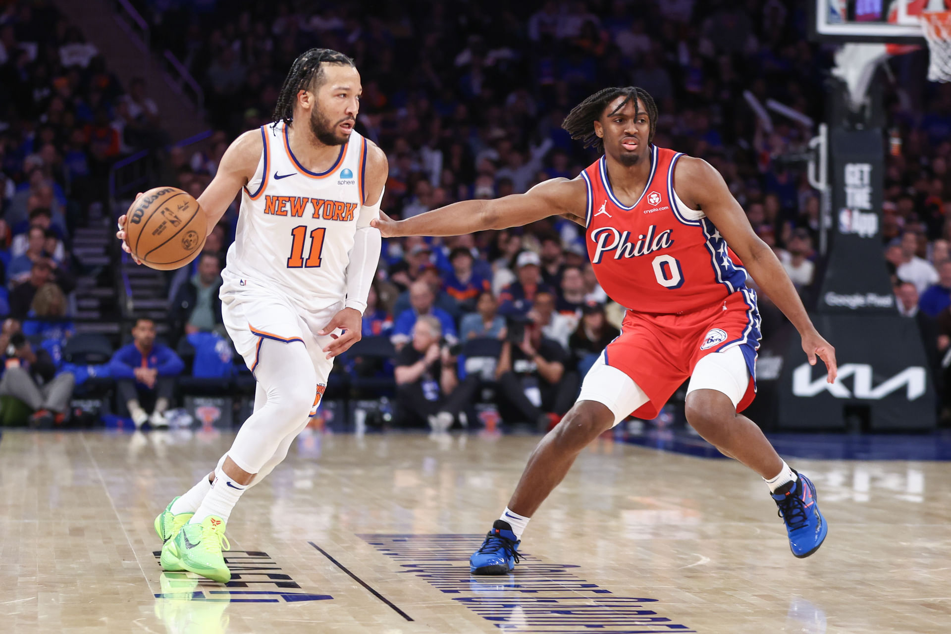 NBA: Playoffs-Philadelphia 76ers at New York Knicks - Source: Imagn