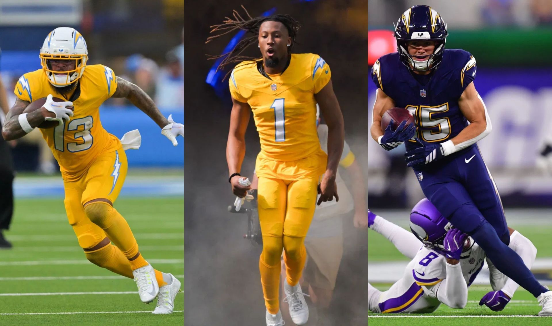 Keenan Allen or Quentin Johnston or Ladd McConkey Week 9 Start 'Em, Sit 'Em: Fantasy football projections for WRs