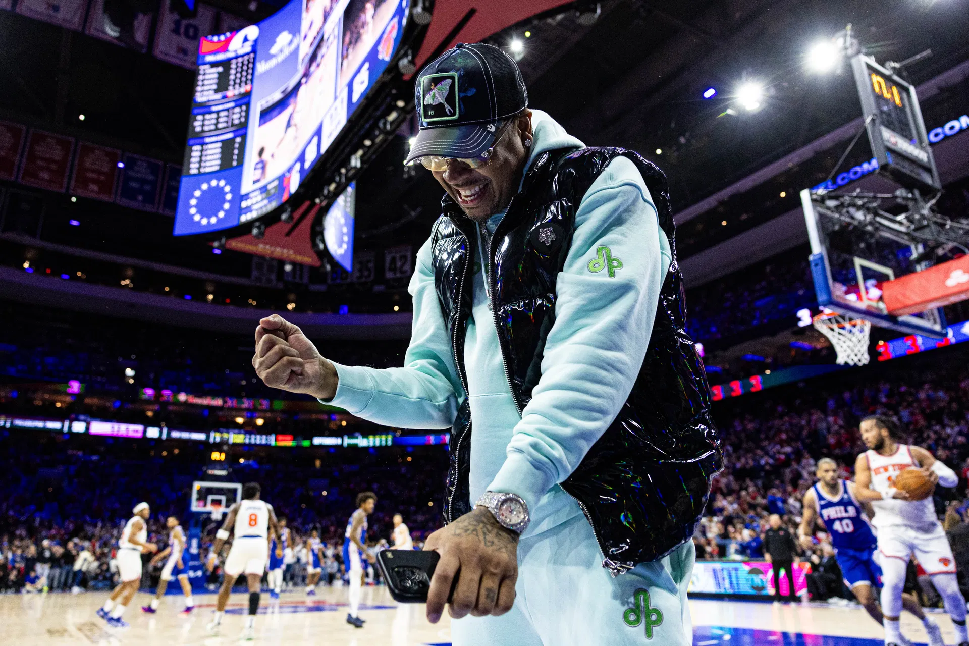 NBA: Playoffs-New York Knicks at Philadelphia 76ers - Source: Imagn