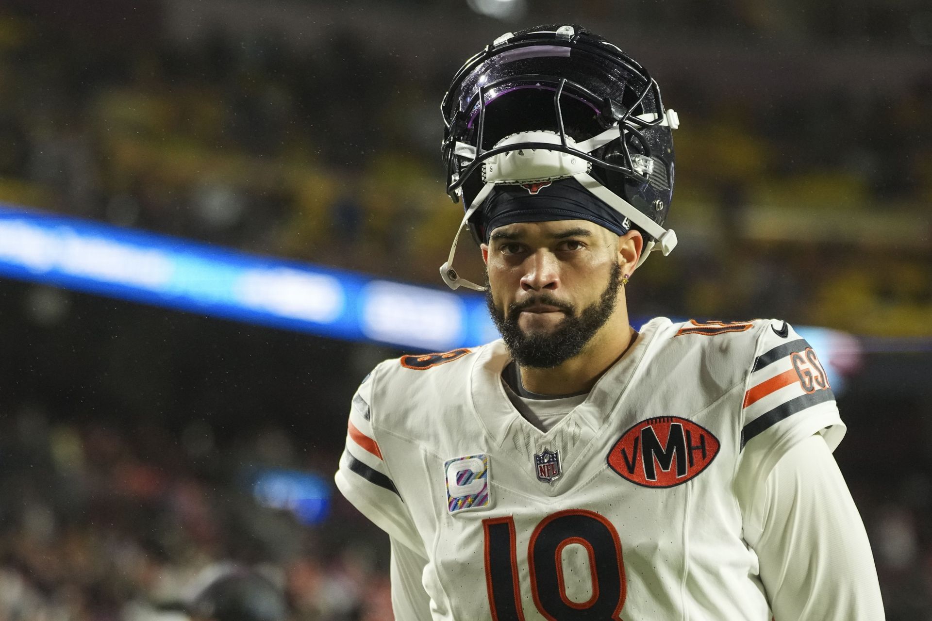 Quarterback Caleb Williams of the Chicago Bears - Source: Getty
