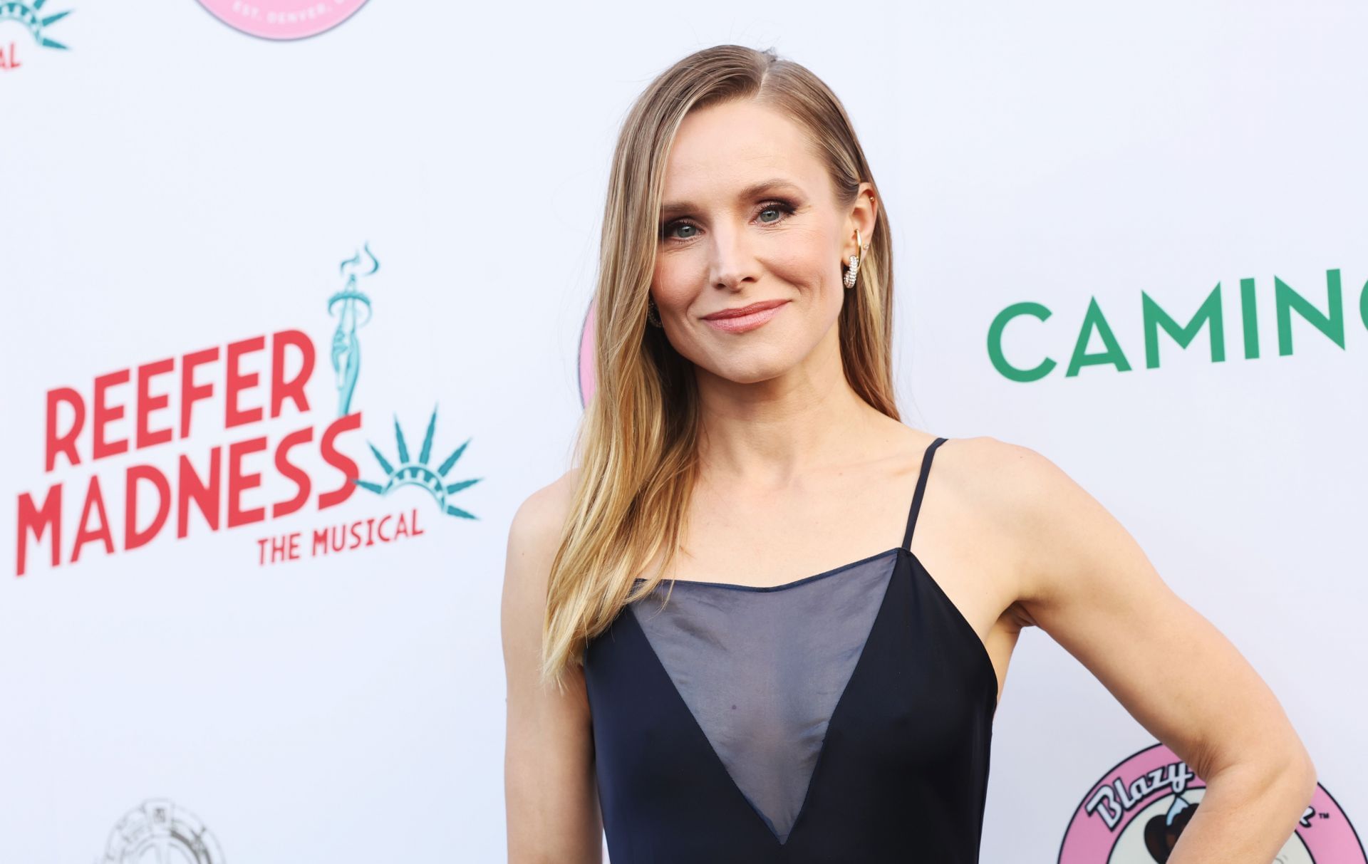 Kristen Bell at the opening night performance of &quot;Reefer Madness: The Musical&quot; (Image via Getty)