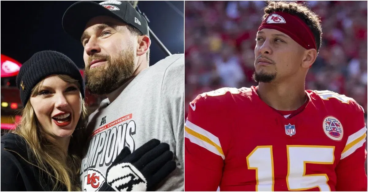 Patrick Mahomes drops first reaction to listening Taylor Swift