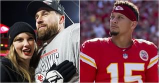 Patrick Mahomes hyped ahead of Taylor Swift's "Life of a Showgirl" album release