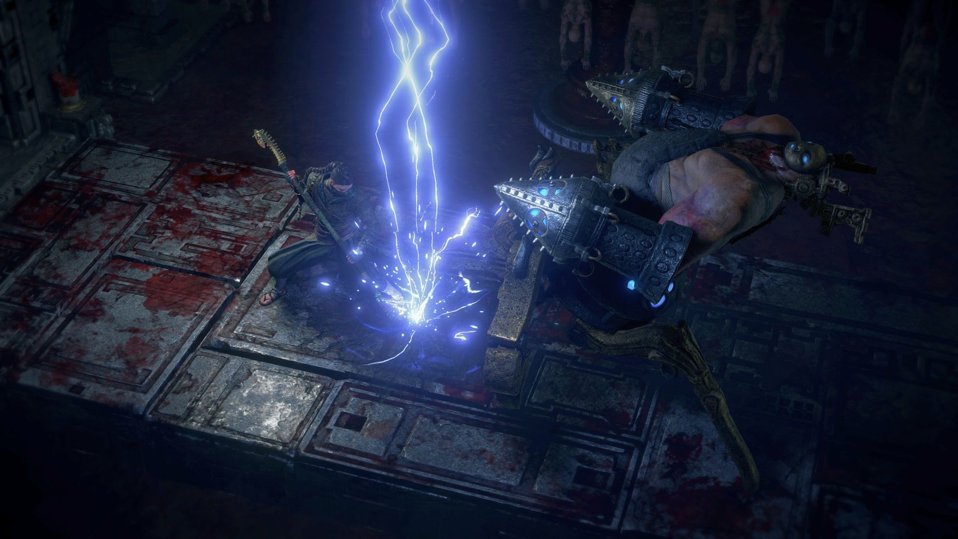 Herald of Thunder will drop lightning bolts on enemies (Image via Grinding Gear Games)