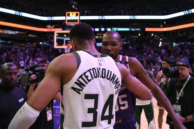 Rockets Trade Proposal: Blockbuster deal to pair Kevin Durant with Giannis Antetokounmpo means parting ways with $185 million star