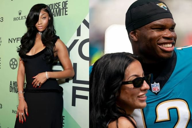 Angel Reese spoils Travis Hunter's wife Leanna with limited-edition Barbie-like outfit from WNBA star's latest collab with Juicy Couture
