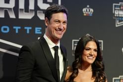 WATCH: Joey Logano takes his wife Brittany on a spin in his shiny Ford Mustang GT