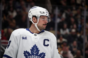 Leafs' Auston Matthews gets 100% real about his his on-ice chemistry with new linemate Matias Maccelli
