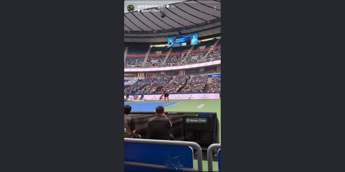 Via Georgios Frangulis Instagram stories