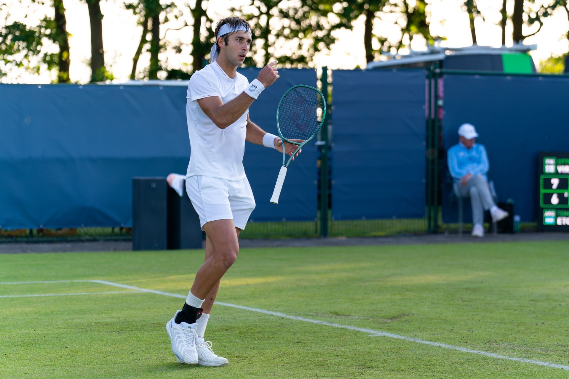 Virtanen at the Lippema Open Grass Court Championship - Source: Getty
