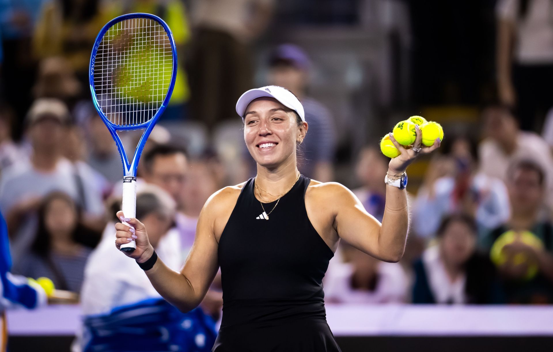 Jessica Pegula at the China Open 2025. (Photo: Getty)