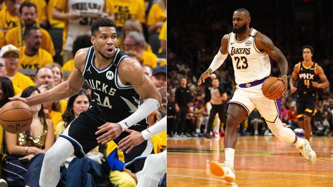 Mega Four-Team Mock Trade Proposal Pairs LeBron James With NBA's Highest-Paid Star as Giannis Antetokounmpo Joins Former No. 1 Pick