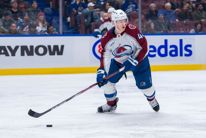 Avs' Cale Makar make feelings known about Josh Manson's crushing hit on Warren Foegele