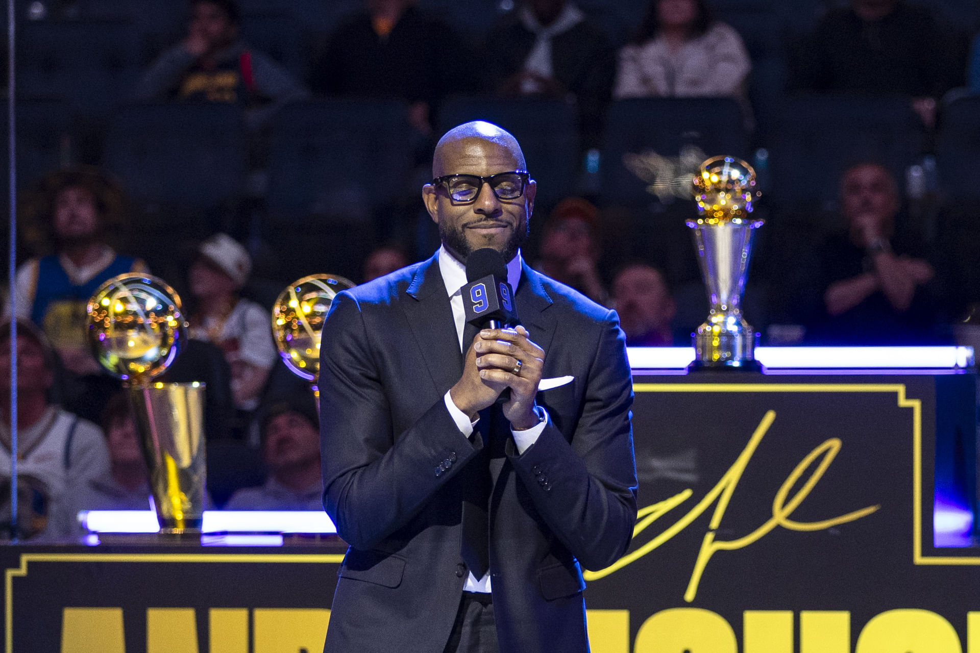 Andre Iguodala signed with the Warriors in 2013. (Photo: IMAGN)