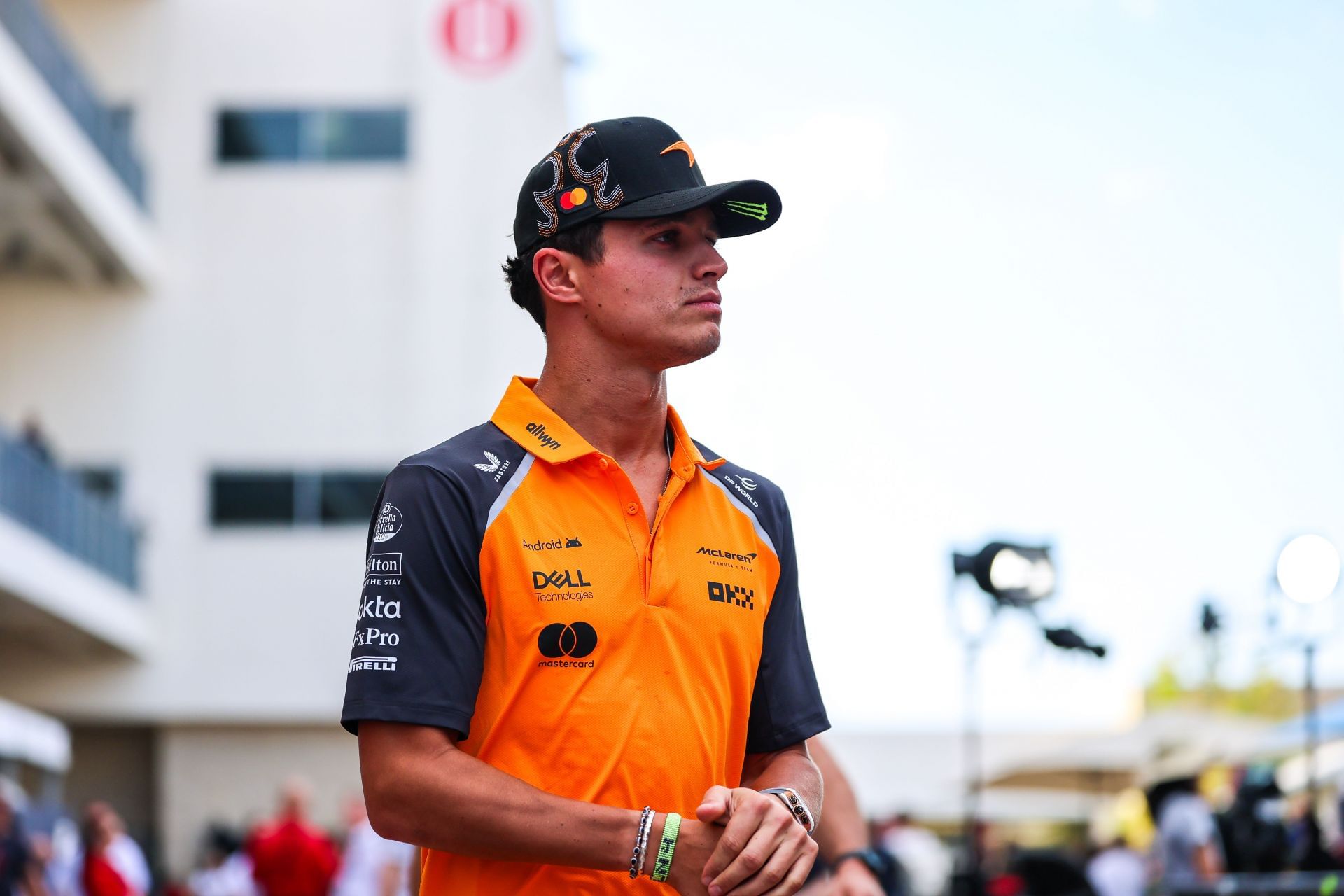McLaren&#039;s Lando Norris ahead of the 2025 F1 Grand Prix of the United States race weekend - Source: Getty
