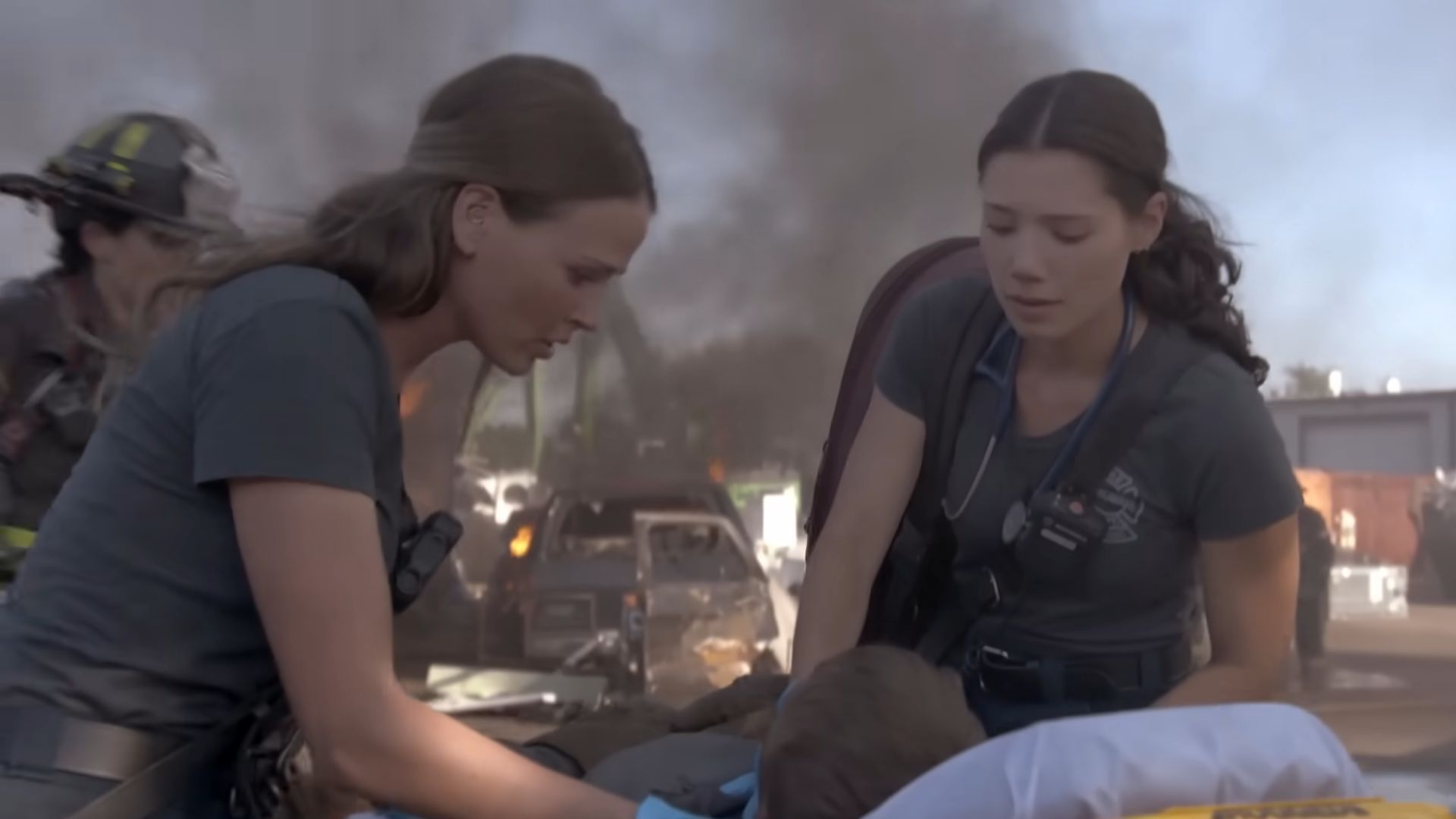 A still from Chicago Fire season 14 (Image via YouTube/@nbconechicago)
