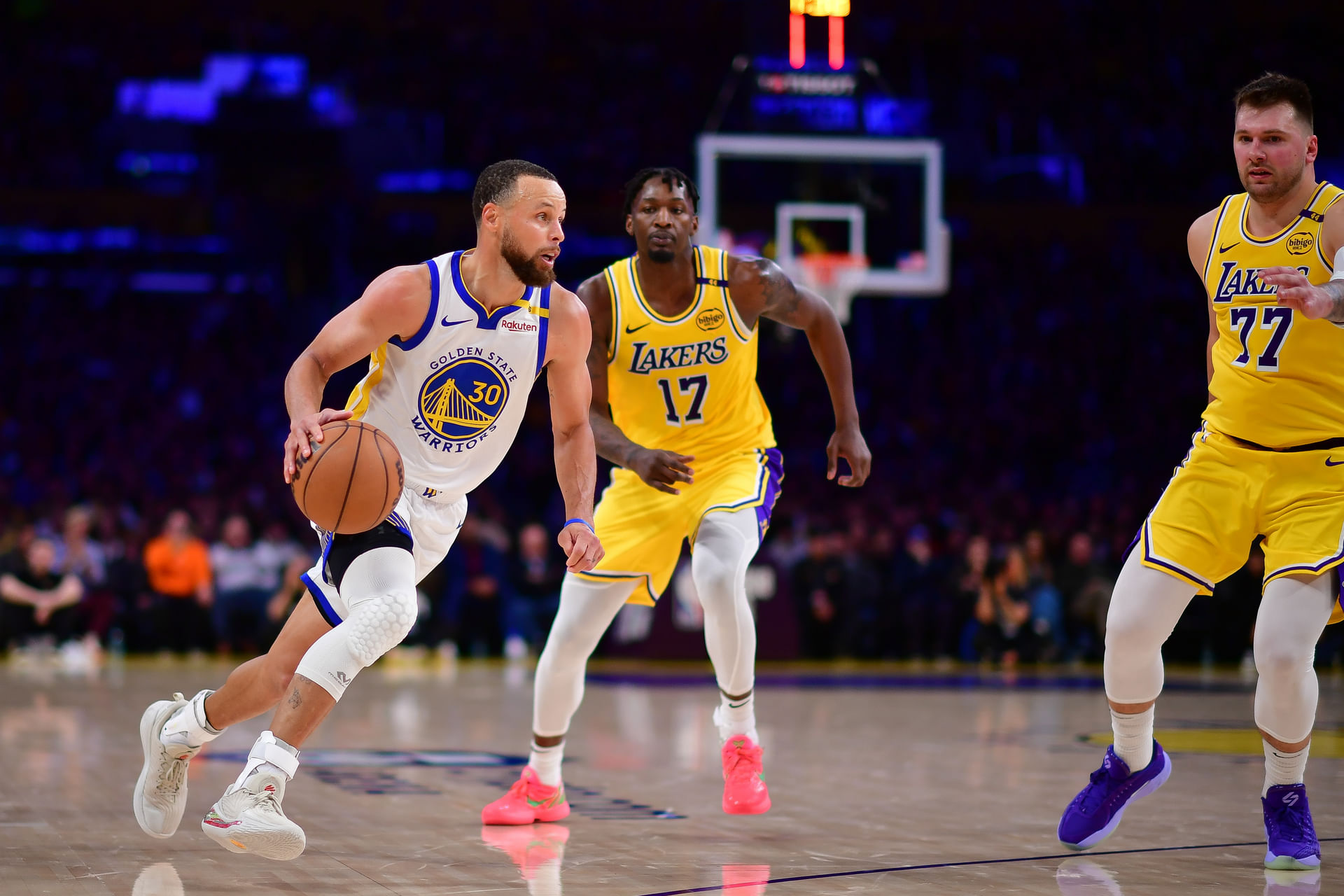 NBA: Golden State Warriors at Los Angeles Lakers - Source: Imagn