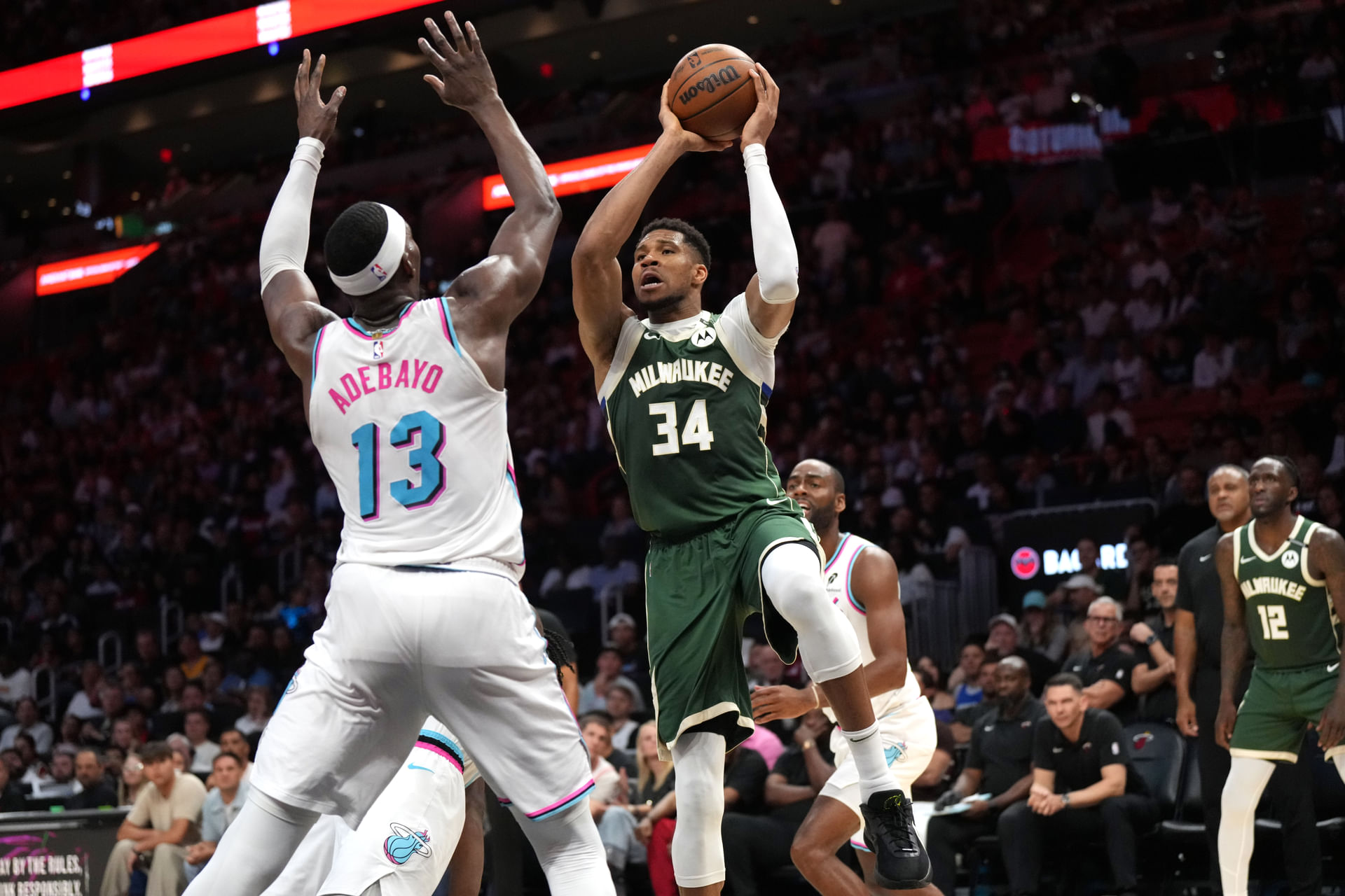 NBA: Milwaukee Bucks at Miami Heat - Source: Imagn