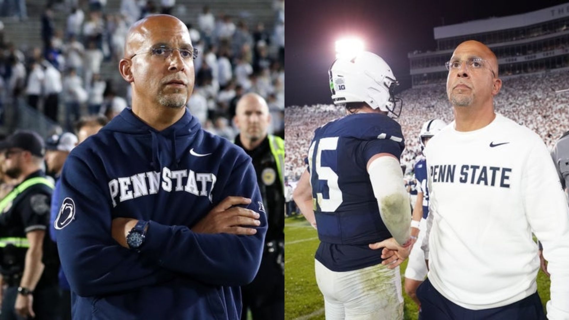 Penn State coach James Franklin (Image Source: IMAGN)