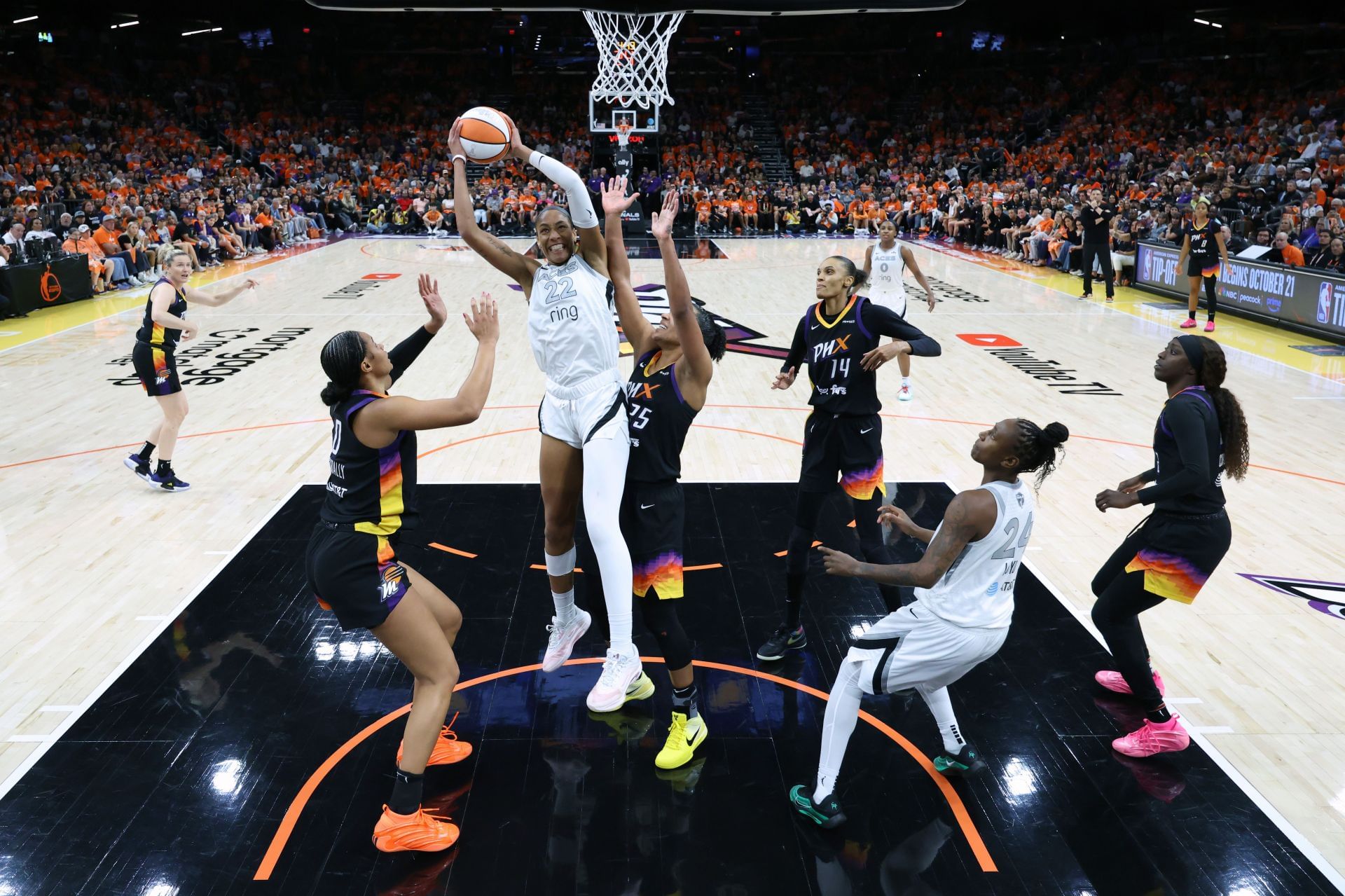 2025 WNBA Finals - Game Three - Las Vegas Aces v Phoenix Mercury - Source: Getty