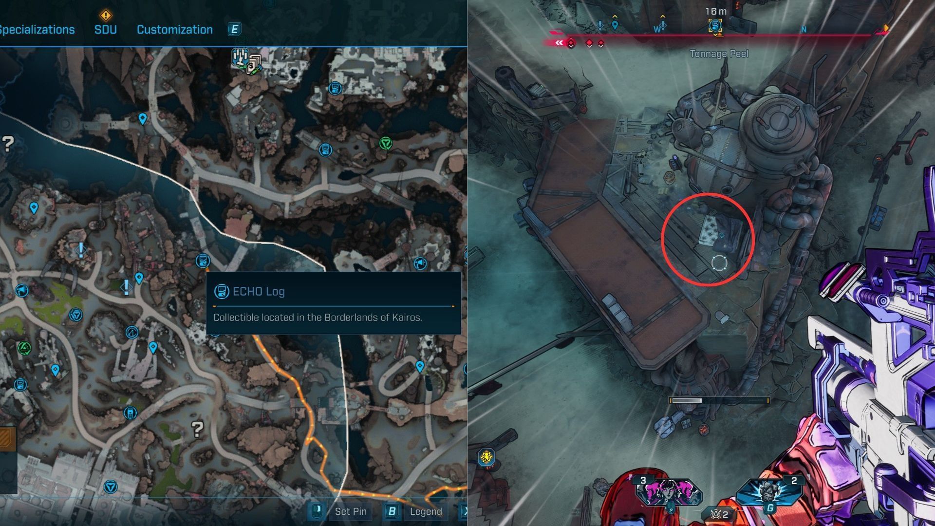 The Log is on a mattress in the Ripper camp (Image via 2K)
