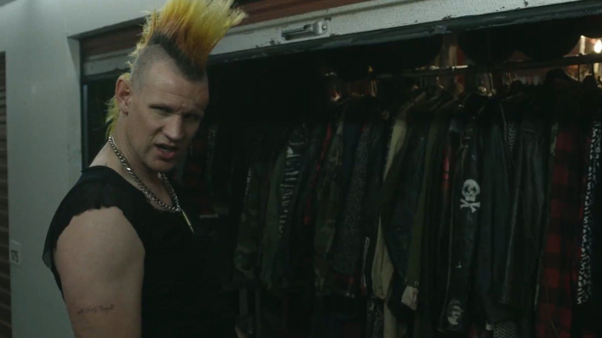 Matt Smith in Caught Stealing (Image via Sony Pictures)