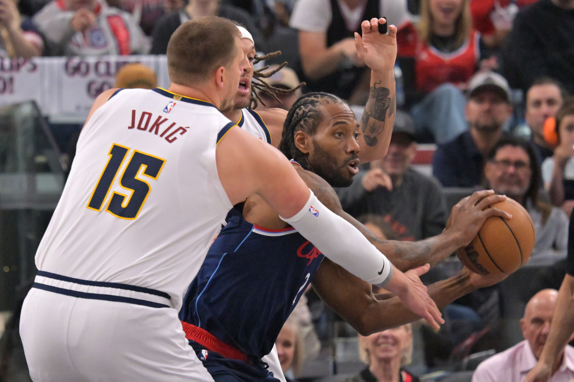 NBA: Playoffs-Denver Nuggets at Los Angeles Clippers - Source: Imagn