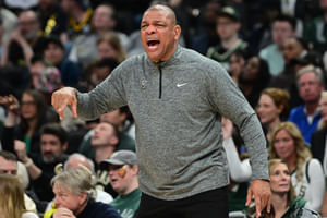 "Just fire Doc Rivers already": Bucks fans react as $10,524,700 guard gets penciled to run point next to Giannis Antetokounmpo